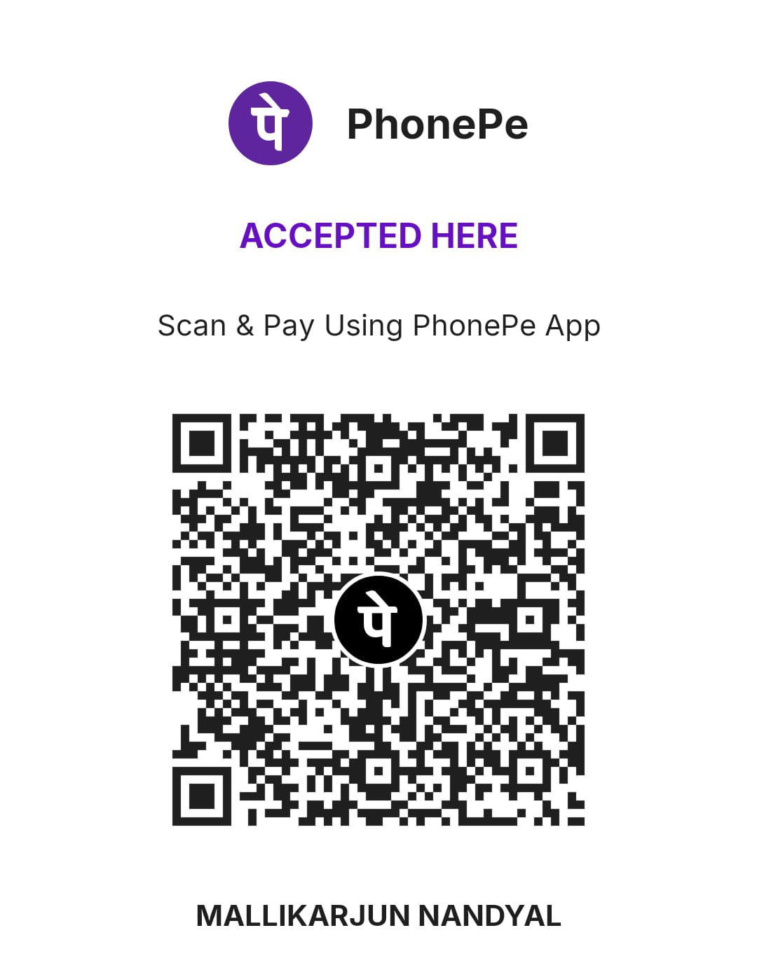 Payment QR Code